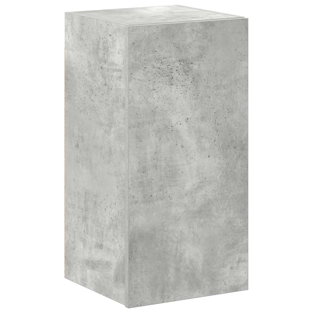 4-delige Tv-meubelset bewerkt hout betongrijs is nu te koop bij PeponiXL, paradijselijk wonen!