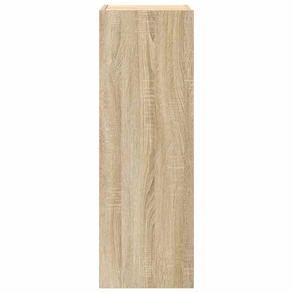 4-delige Tv-meubelset bewerkt hout sonoma eikenkleurig is nu te koop bij PeponiXL, paradijselijk wonen!