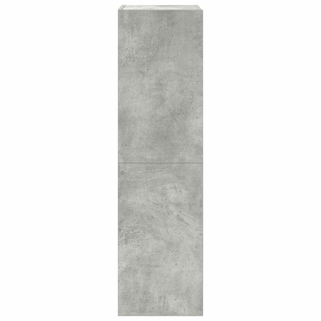 4-delige Tv-meubelset bewerkt hout betongrijs is nu te koop bij PeponiXL, paradijselijk wonen!