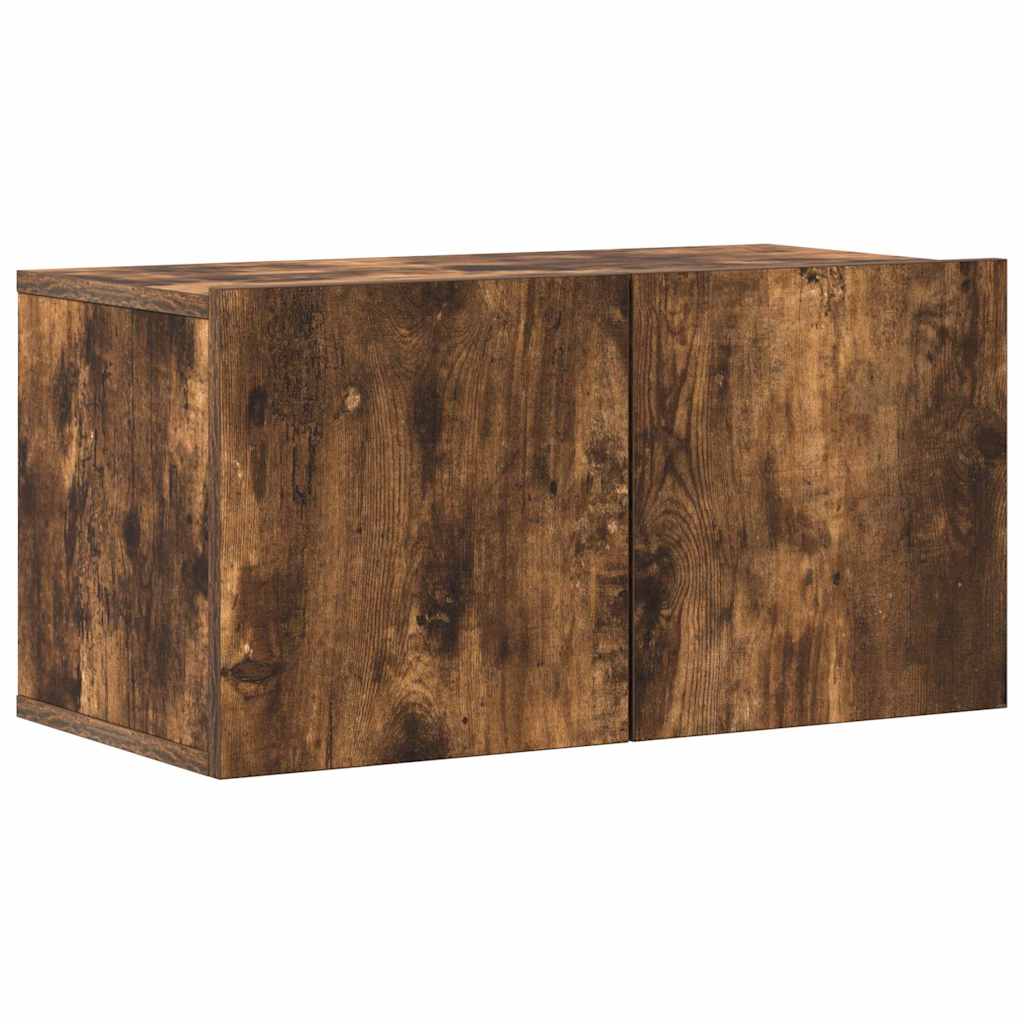 4-delige Tv-meubelset bewerkt hout gerookt eikenkleurig is nu te koop bij PeponiXL, paradijselijk wonen!