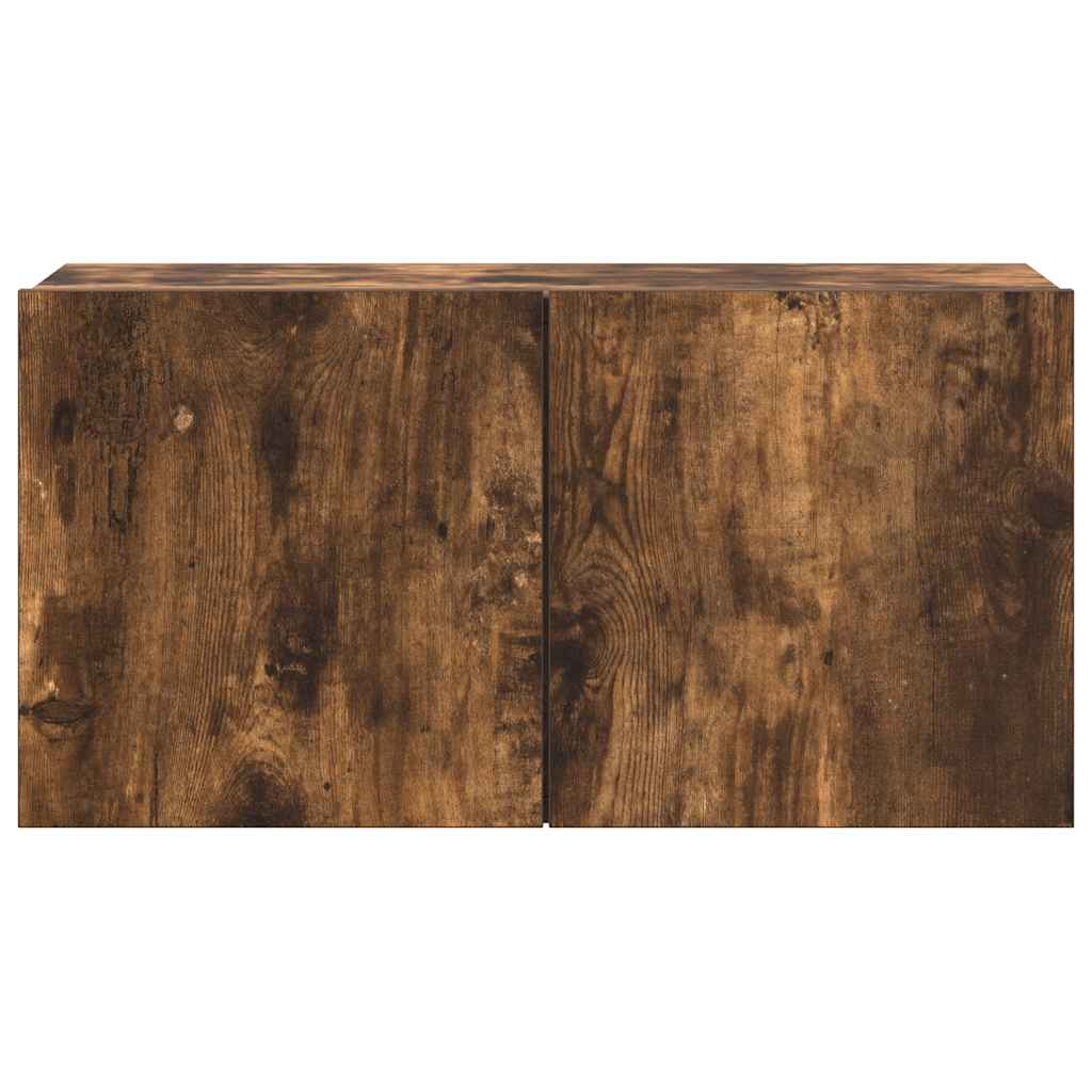 4-delige Tv-meubelset bewerkt hout gerookt eikenkleurig is nu te koop bij PeponiXL, paradijselijk wonen!