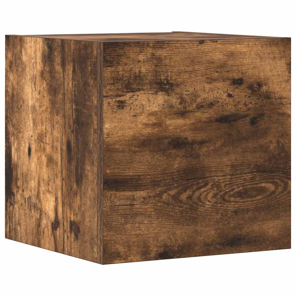 4-delige Tv-meubelset bewerkt hout gerookt eikenkleurig is nu te koop bij PeponiXL, paradijselijk wonen!