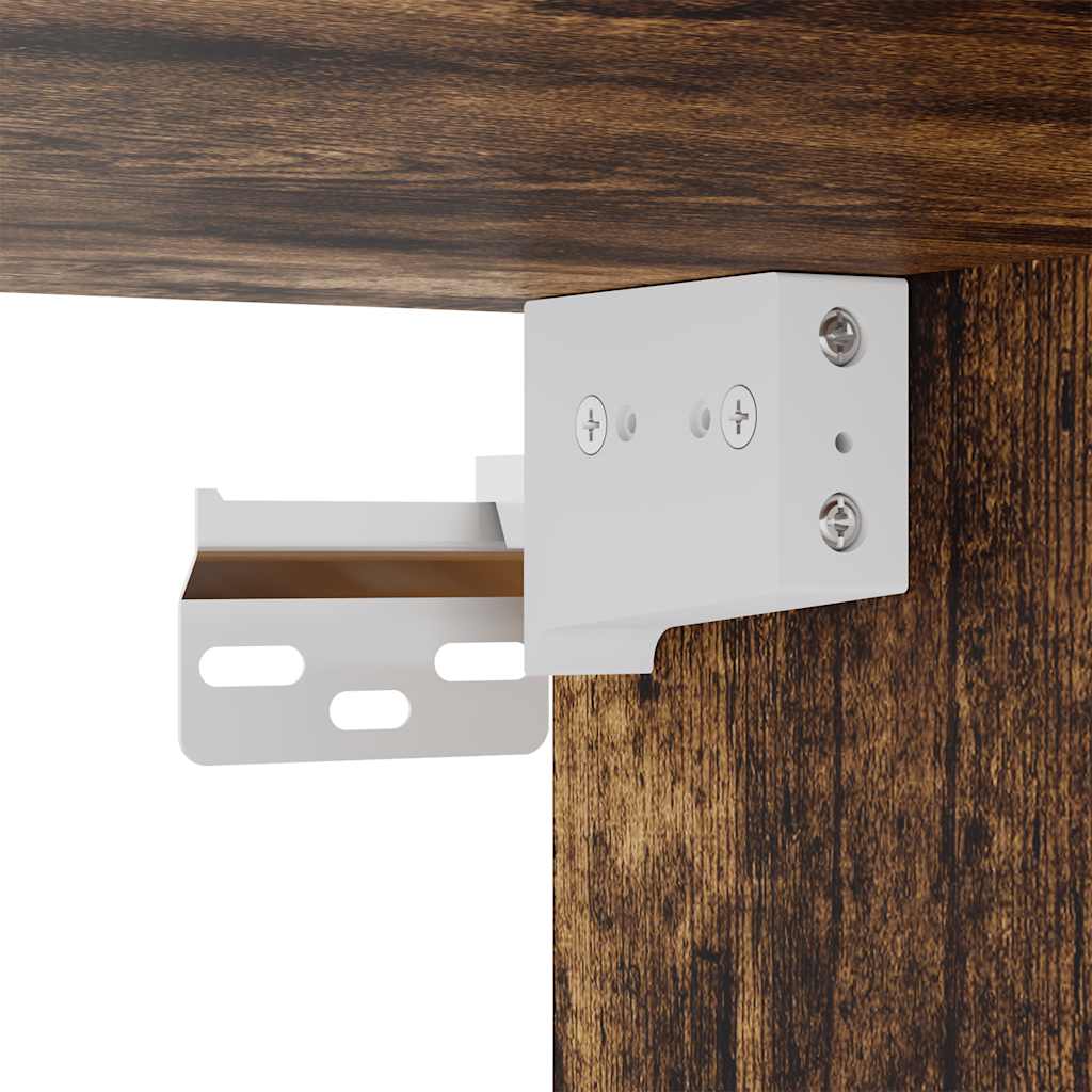 4-delige Tv-meubelset bewerkt hout gerookt eikenkleurig is nu te koop bij PeponiXL, paradijselijk wonen!