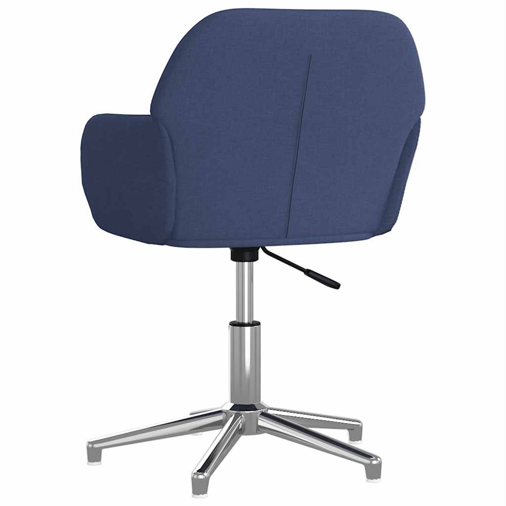 Kantoorstoel draaibaar stof blauw is nu te koop bij PeponiXL, paradijselijk wonen!