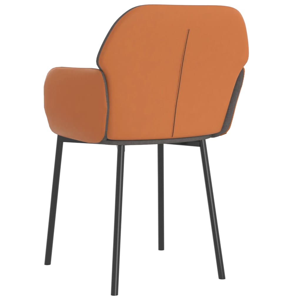 Eetkamerstoelen 2 st stof en kunstleer lichtgrijs is nu te koop bij PeponiXL, paradijselijk wonen!