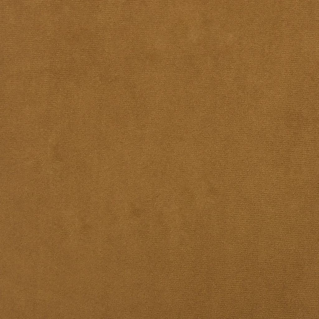 Eetkamerstoelen draaibaar 2 st fluweel bruin is nu te koop bij PeponiXL, paradijselijk wonen!