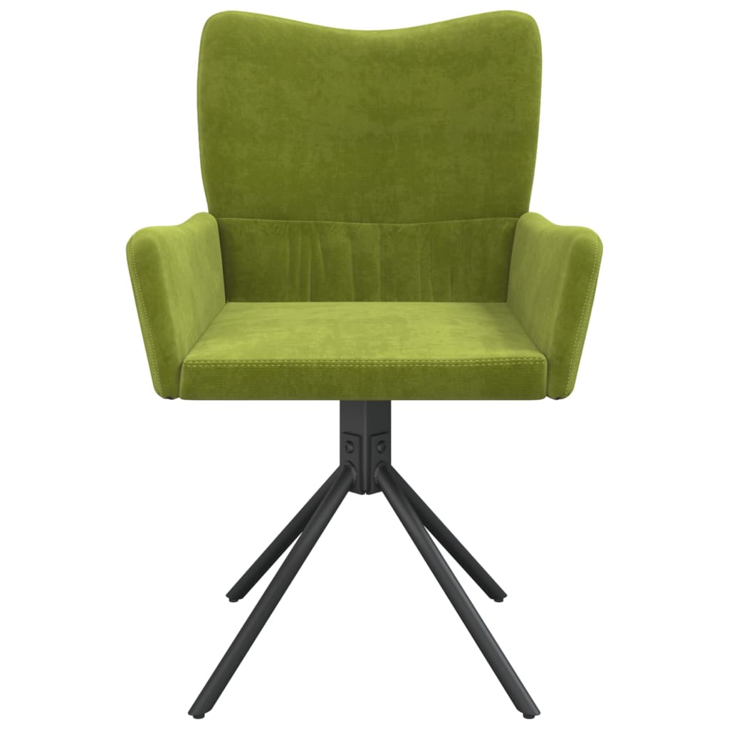 Eetkamerstoelen draaibaar 2 st fluweel lichtgroen is nu te koop bij PeponiXL, paradijselijk wonen!
