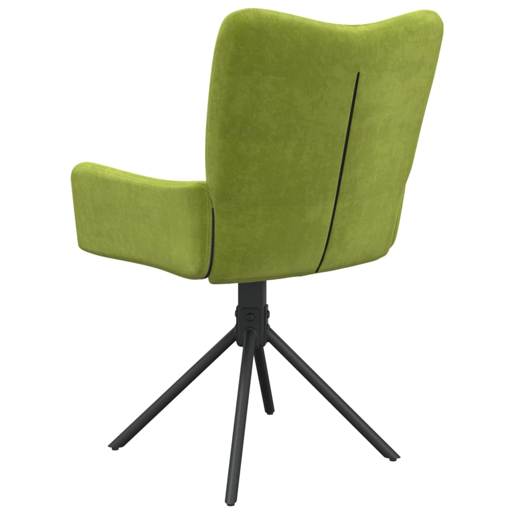 Eetkamerstoelen draaibaar 2 st fluweel lichtgroen is nu te koop bij PeponiXL, paradijselijk wonen!