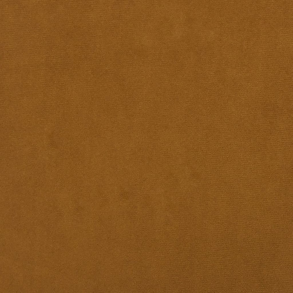 Eetkamerstoelen draaibaar 2 st fluweel bruin is nu te koop bij PeponiXL, paradijselijk wonen!