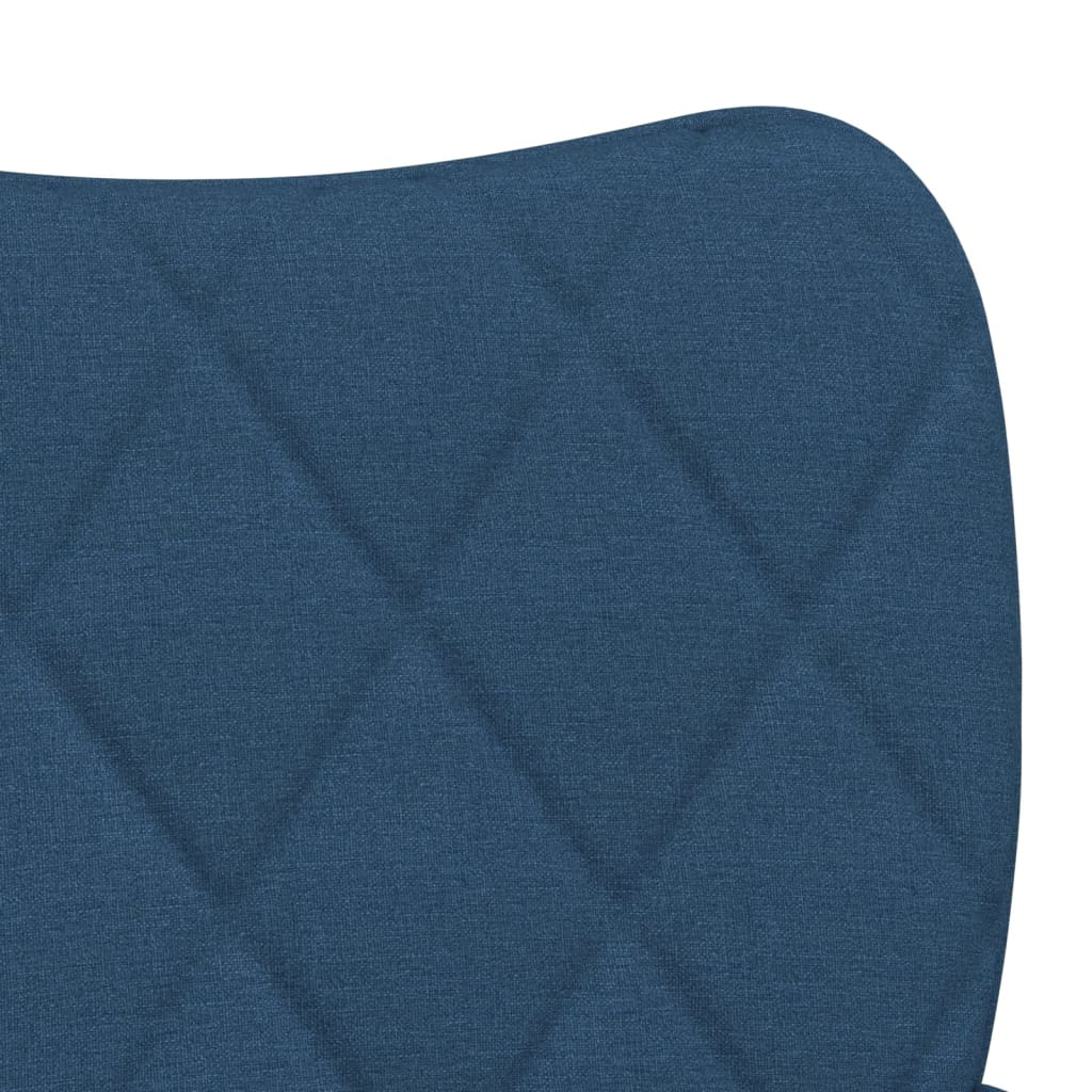 Eetkamerstoelen 2 st stof blauw is nu te koop bij PeponiXL, paradijselijk wonen!