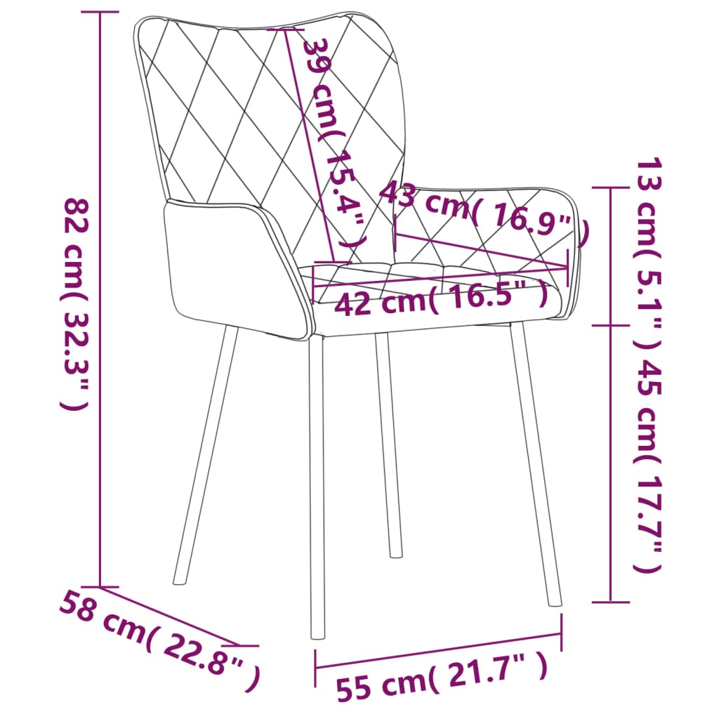 Eetkamerstoelen 2 st stof blauw is nu te koop bij PeponiXL, paradijselijk wonen!