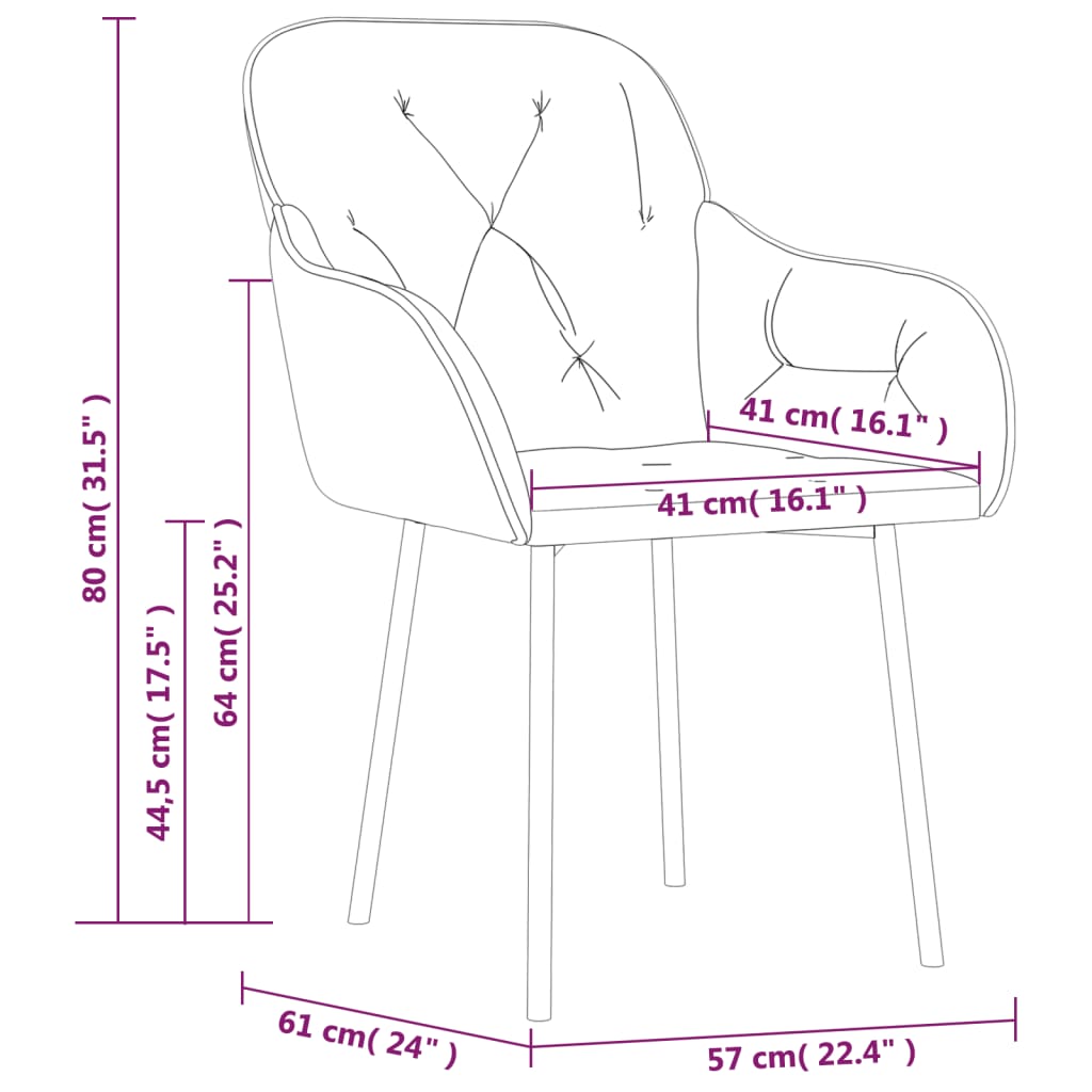 Eetkamerstoelen 2 st fluweel lichtgrijs is nu te koop bij PeponiXL, paradijselijk wonen!