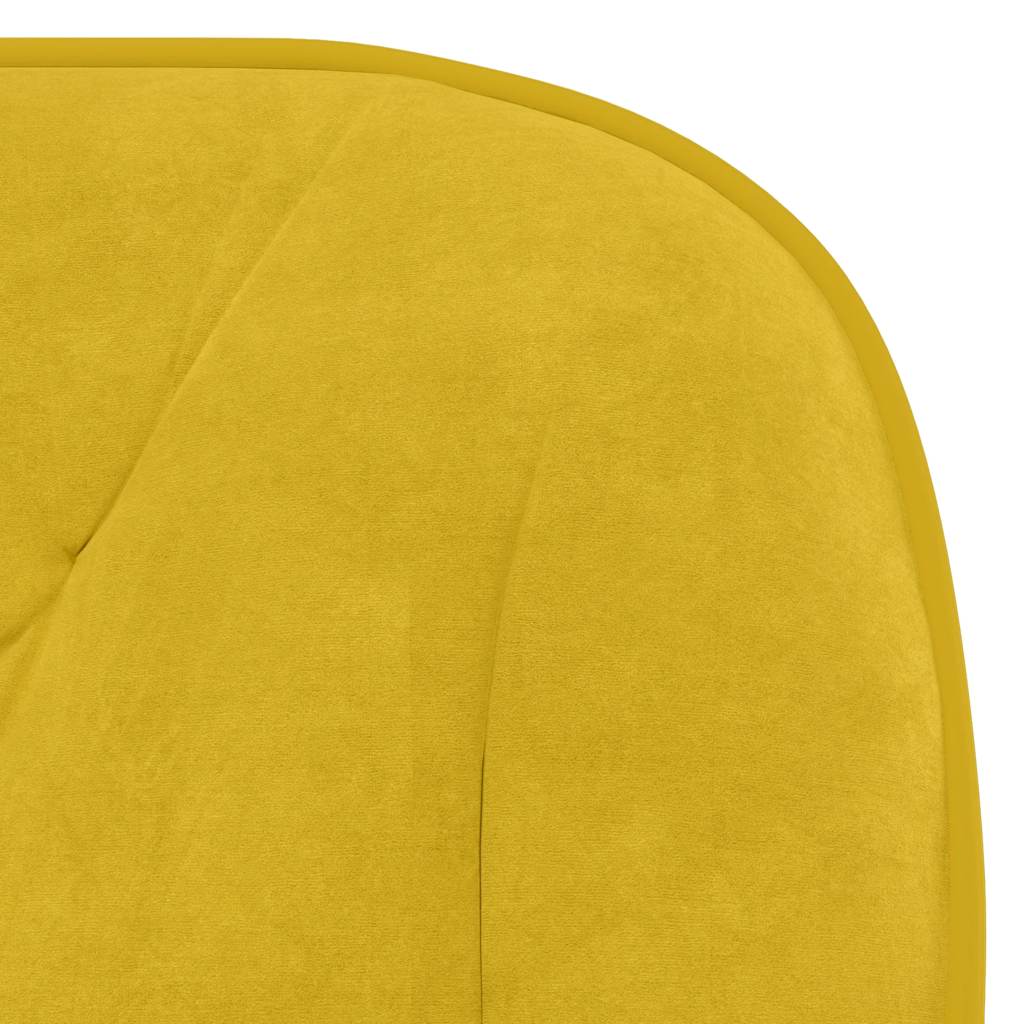 Eetkamerstoelen 2 st fluweel geel is nu te koop bij PeponiXL, paradijselijk wonen!