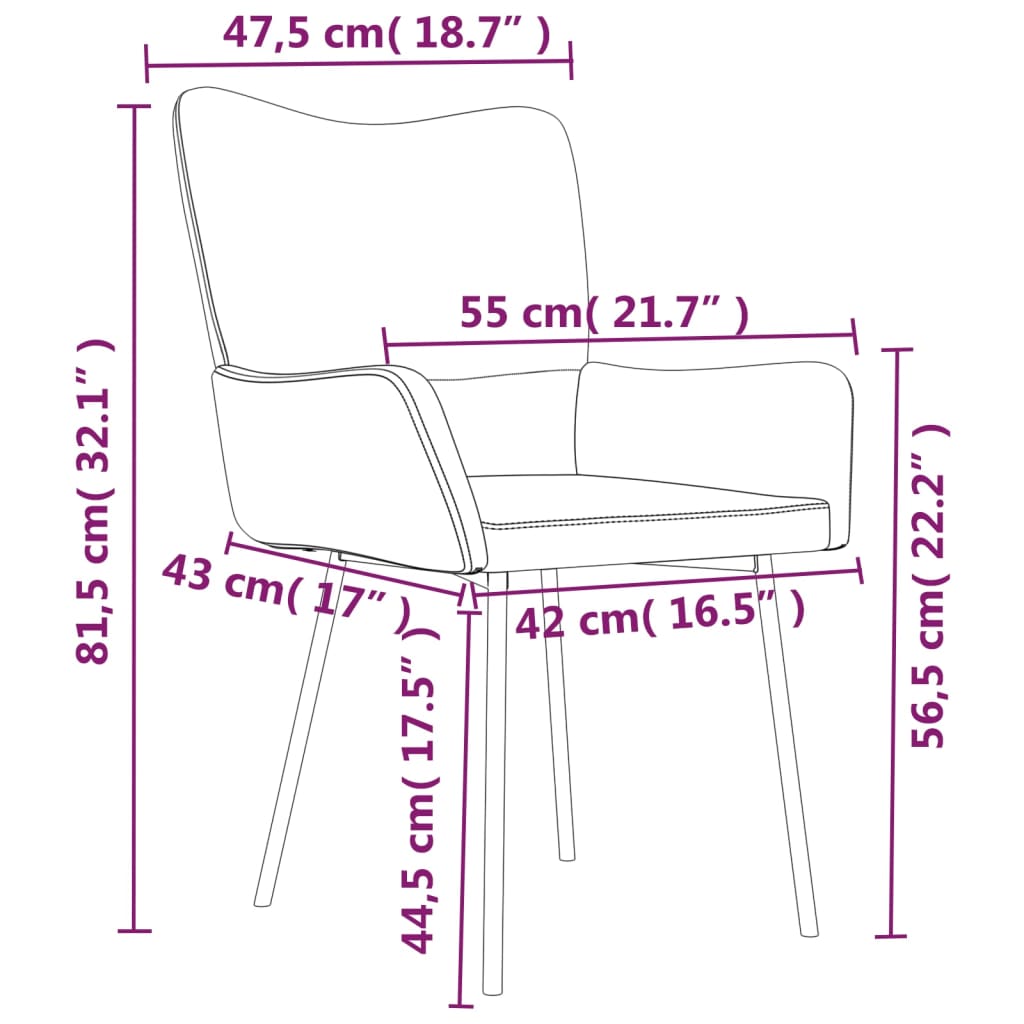 Eetkamerstoelen 2 st fluweel lichtgrijs is nu te koop bij PeponiXL, paradijselijk wonen!