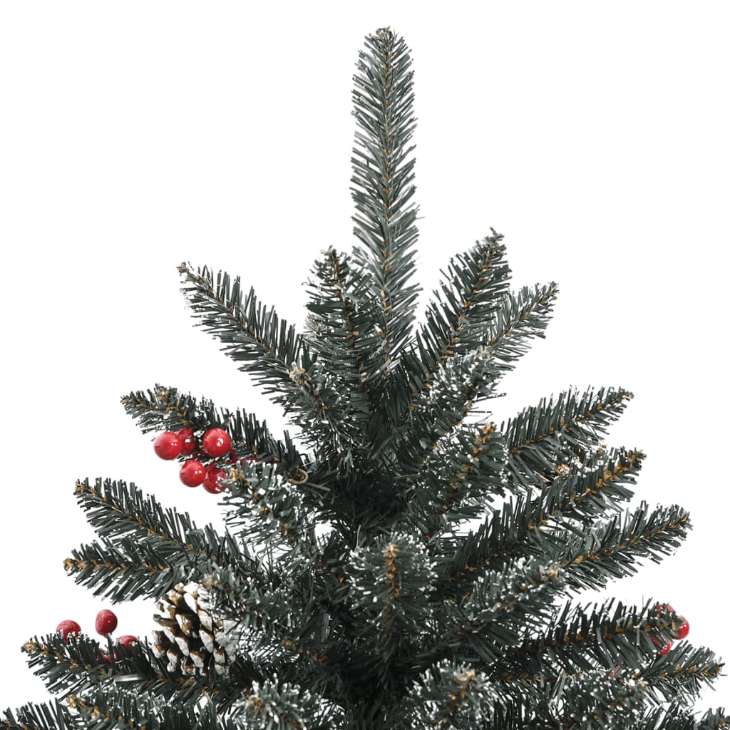 Kunstkerstboom met standaard 240 cm PVC groen is nu te koop bij PeponiXL, paradijselijk wonen!