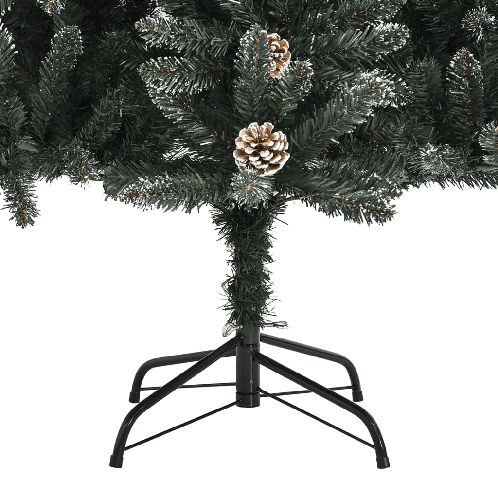 Kunstkerstboom met standaard 240 cm PVC groen is nu te koop bij PeponiXL, paradijselijk wonen!