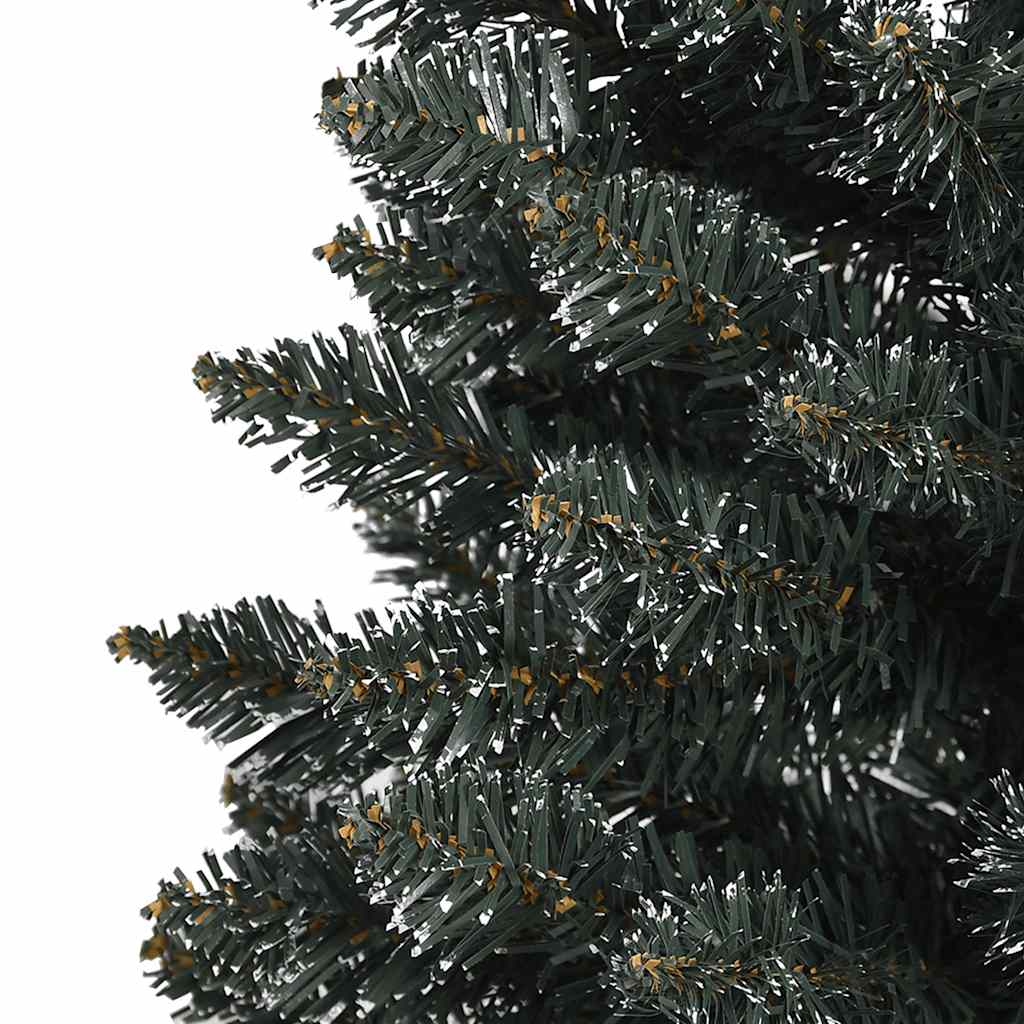 Kunstkerstboom met standaard smal 150 cm PVC groen is nu te koop bij PeponiXL, paradijselijk wonen!