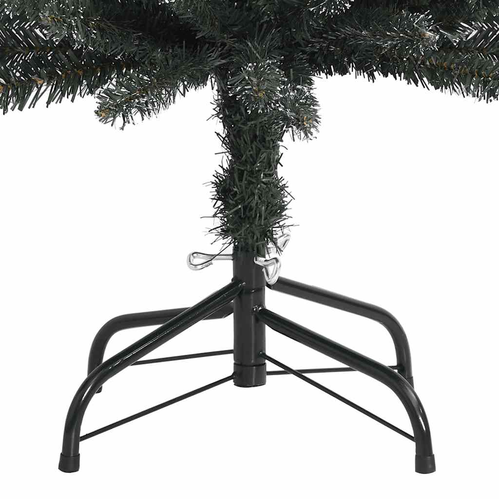 Kunstkerstboom met standaard smal 180 cm PVC groen is nu te koop bij PeponiXL, paradijselijk wonen!