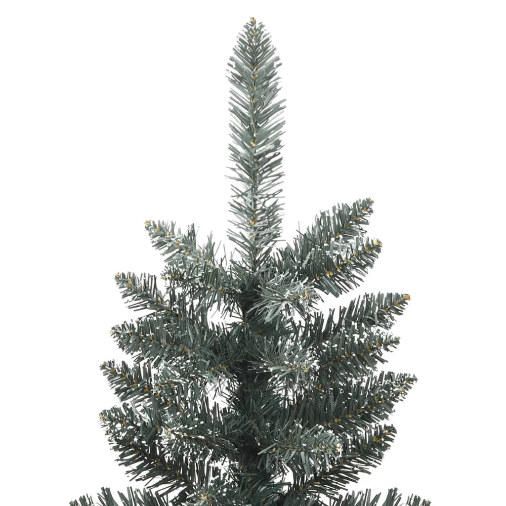Kunstkerstboom met standaard smal 240 cm PVC groen is nu te koop bij PeponiXL, paradijselijk wonen!