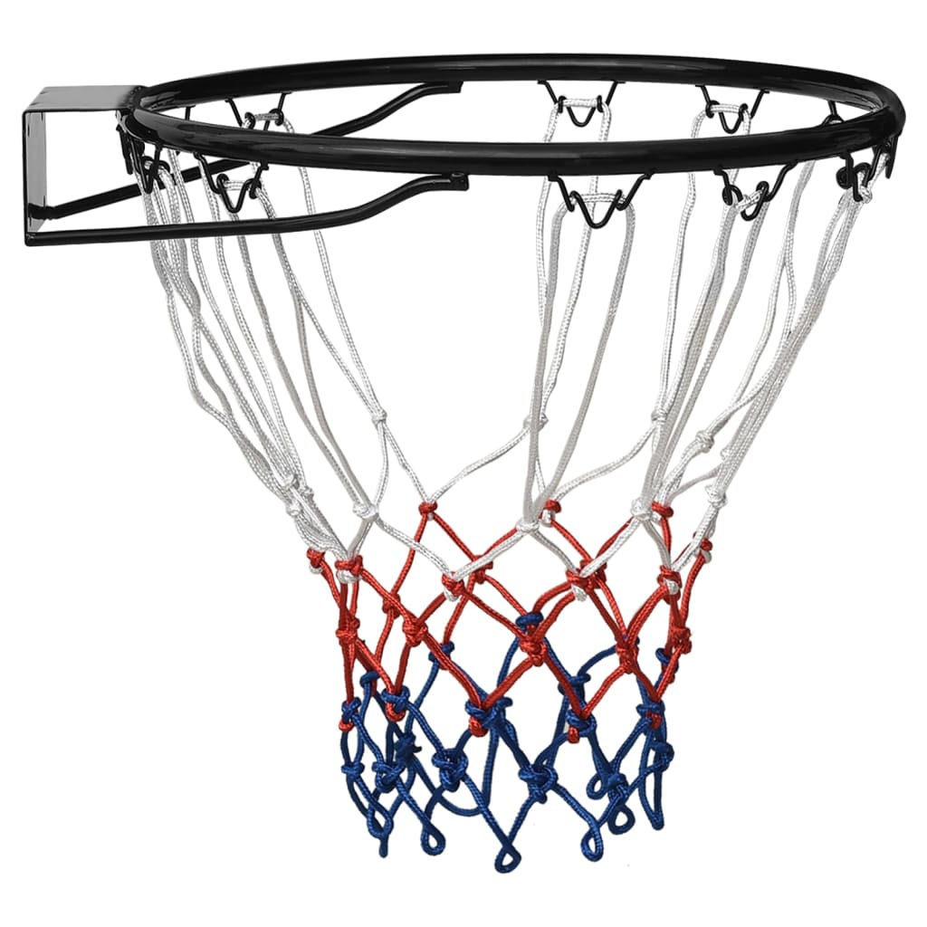 Basketbalring 39 cm staal zwart is nu te koop bij PeponiXL, paradijselijk wonen!