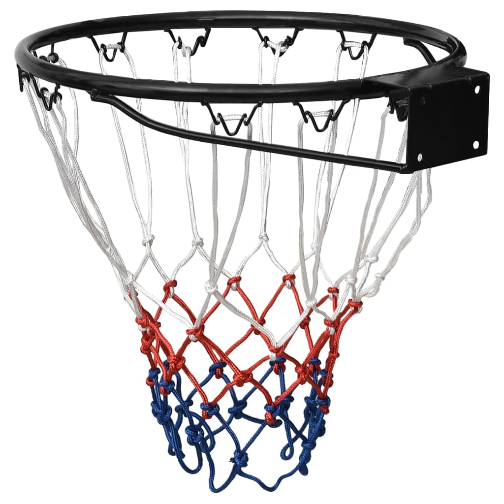 Basketbalring 39 cm staal zwart is nu te koop bij PeponiXL, paradijselijk wonen!