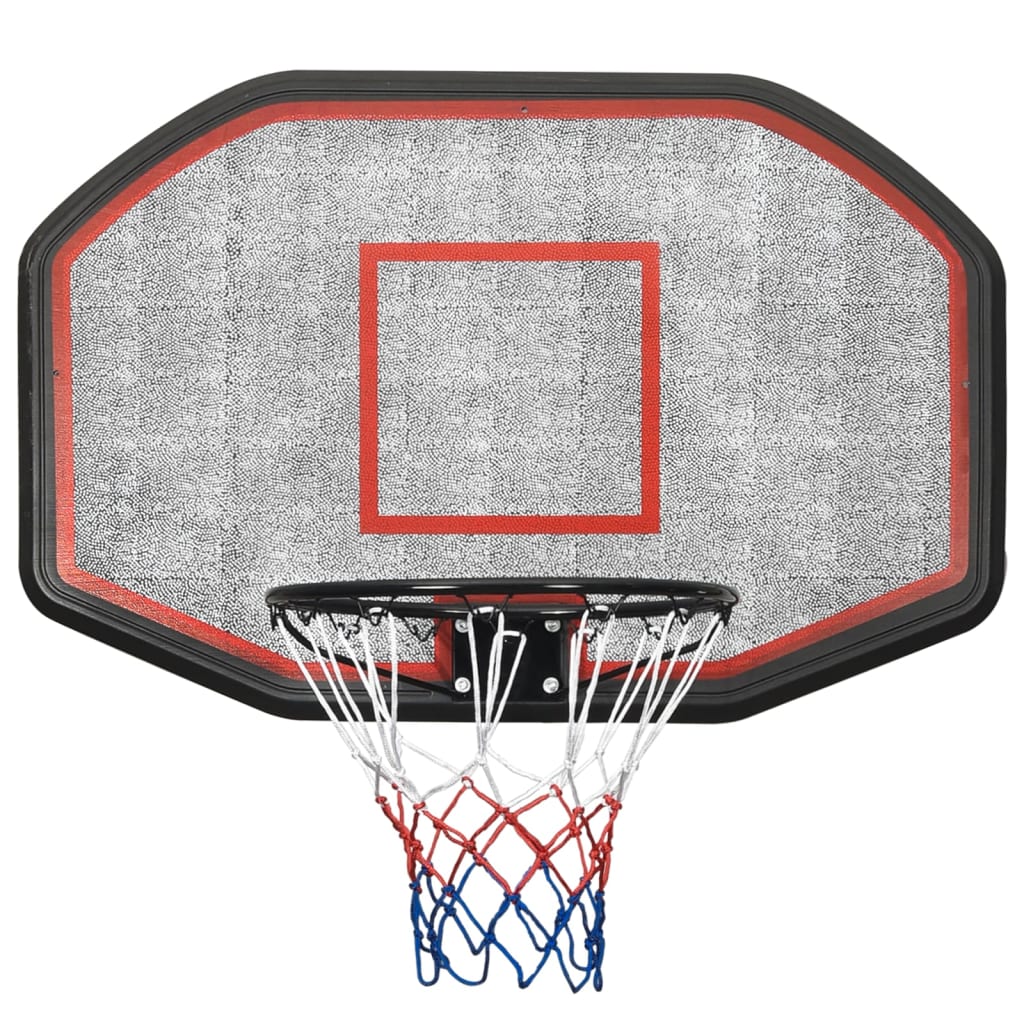 Basketbalbord 109x71x3 cm polyetheen zwart is nu te koop bij PeponiXL, paradijselijk wonen!