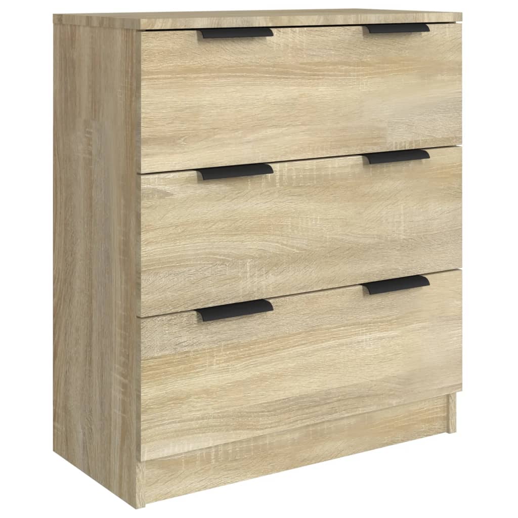 3-delige Dressoirs bewerkt hout sonoma eiken is nu te koop bij PeponiXL, paradijselijk wonen!