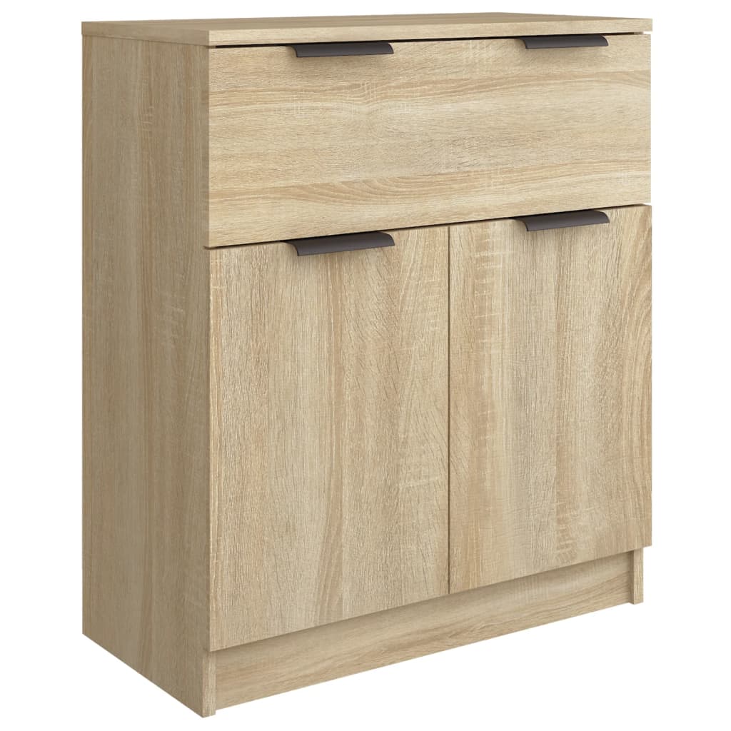 3-delige Dressoirs bewerkt hout sonoma eiken is nu te koop bij PeponiXL, paradijselijk wonen!