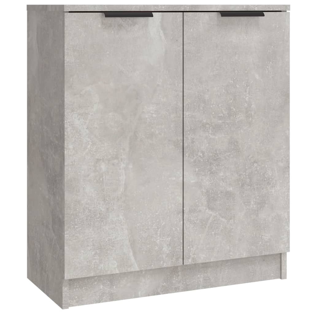 Dressoirs 3 st bewerkt hout betongrijs is nu te koop bij PeponiXL, paradijselijk wonen!