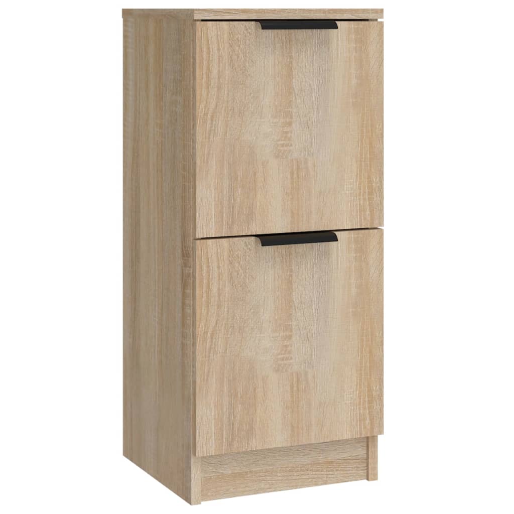 Dressoirs 3 st bewerkt hout sonoma eiken is nu te koop bij PeponiXL, paradijselijk wonen!