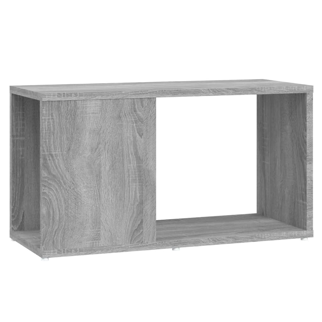 Tv-meubel 60x24x32 cm bewerkt hout grijs sonoma eikenkleurig is nu te koop bij PeponiXL, paradijselijk wonen!