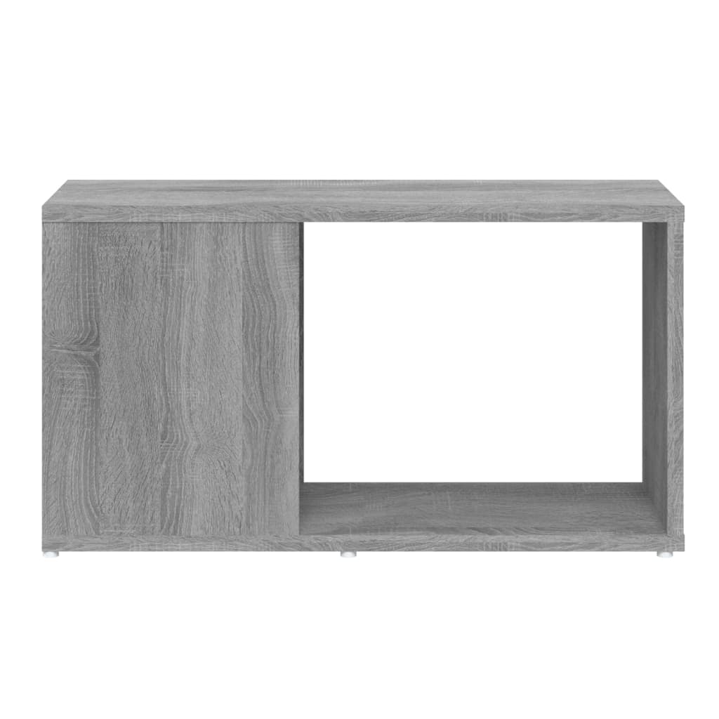 Tv-meubel 60x24x32 cm bewerkt hout grijs sonoma eikenkleurig is nu te koop bij PeponiXL, paradijselijk wonen!