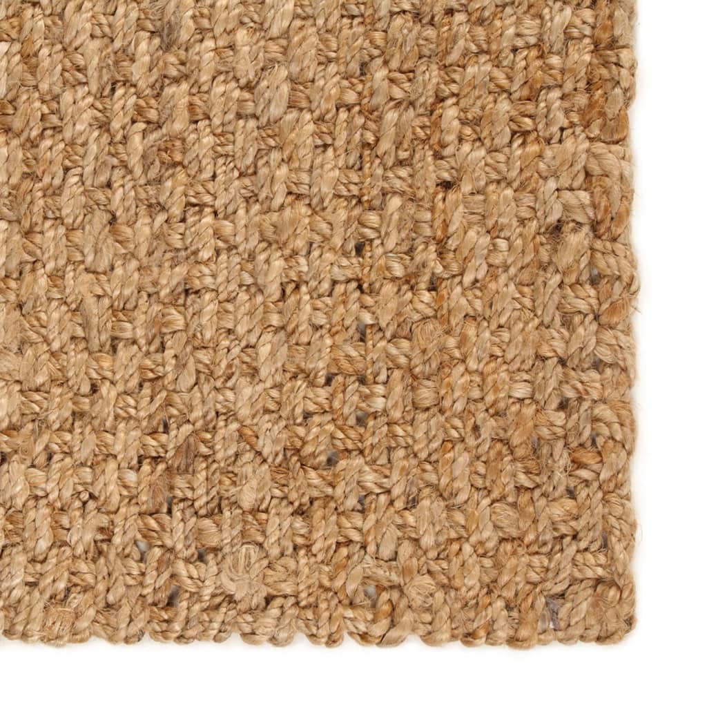 Vloerkleed rechthoekig 200x300 cm jute naturel