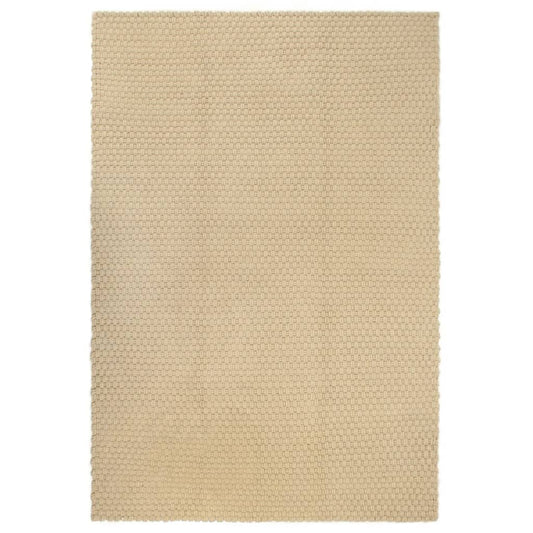 Vloerkleed rechthoekig 120x180 cm katoen naturel is nu te koop bij PeponiXL, paradijselijk wonen!