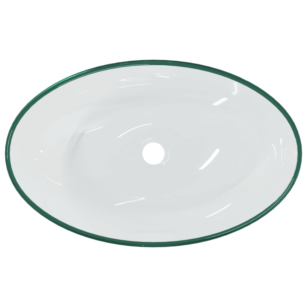 Wasbak 54,5x35x15,5 cm gehard glas transparant is nu te koop bij PeponiXL, paradijselijk wonen!