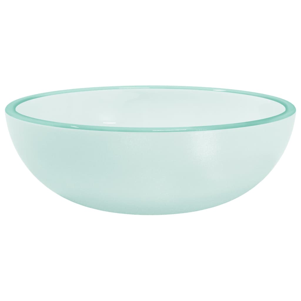 Wasbak 35x12 cm gehard glas mat is nu te koop bij PeponiXL, paradijselijk wonen!