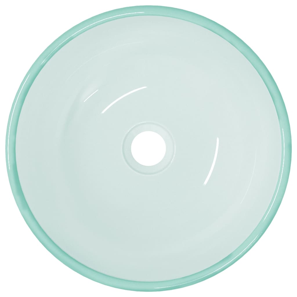Wasbak 35x12 cm gehard glas mat is nu te koop bij PeponiXL, paradijselijk wonen!
