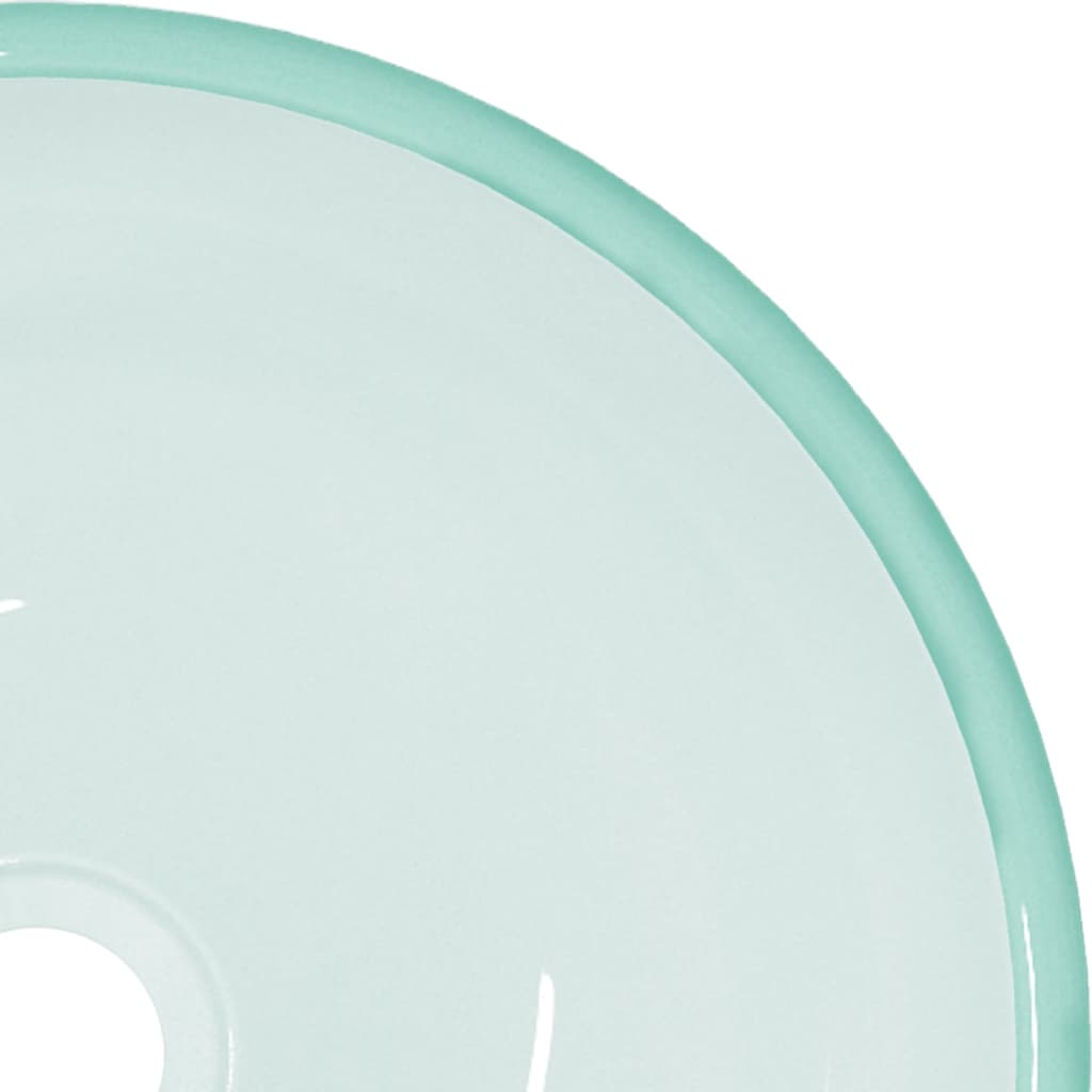 Wasbak 35x12 cm gehard glas mat is nu te koop bij PeponiXL, paradijselijk wonen!