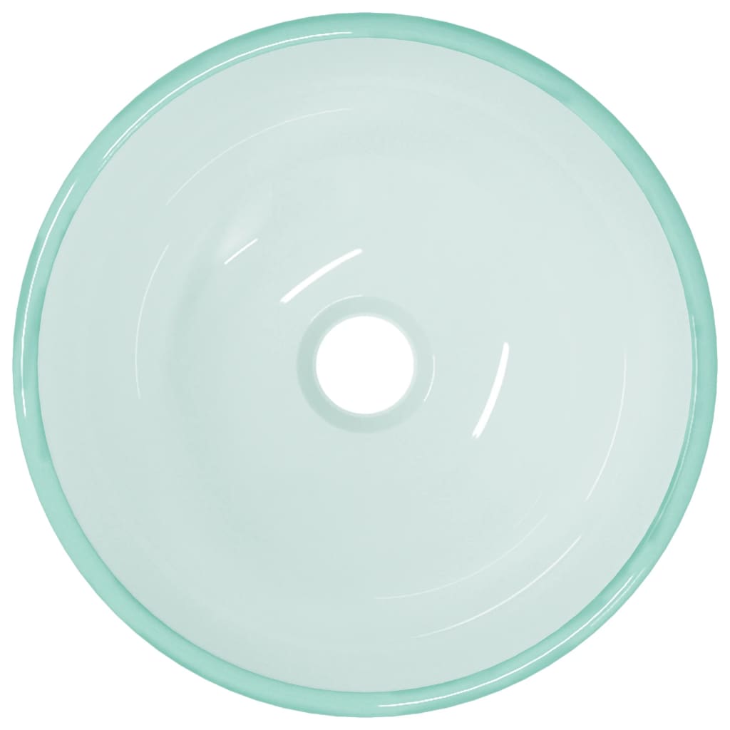 Wasbak 30x12 cm gehard glas mat is nu te koop bij PeponiXL, paradijselijk wonen!