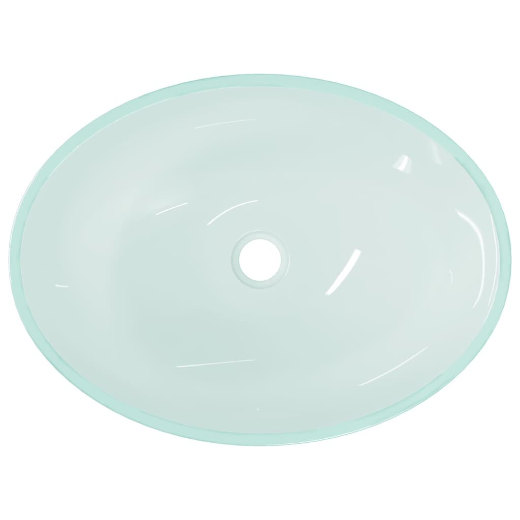 Wasbak 50x37x14 cm glas mat is nu te koop bij PeponiXL, paradijselijk wonen!