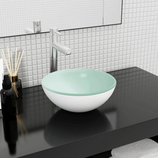 Wasbak 30x12 cm gehard glas wit is nu te koop bij PeponiXL, paradijselijk wonen!