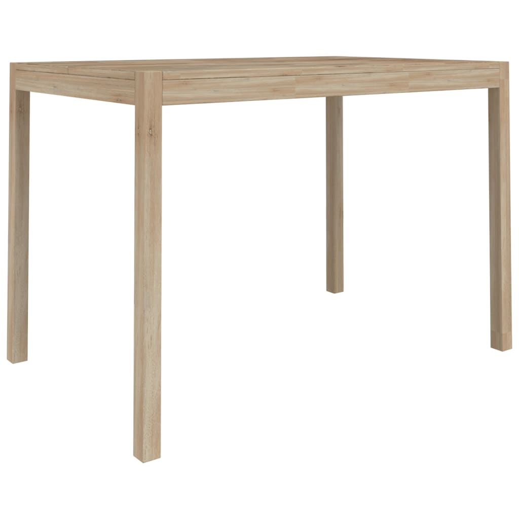 Eettafel 110x70x75 cm massief acaciahout is nu te koop bij PeponiXL, paradijselijk wonen!