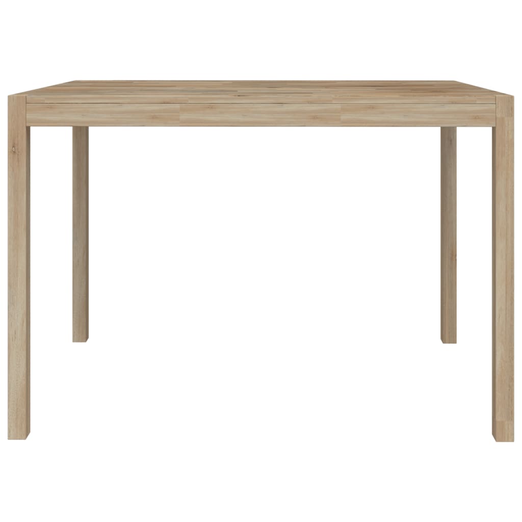 Eettafel 110x70x75 cm massief acaciahout is nu te koop bij PeponiXL, paradijselijk wonen!