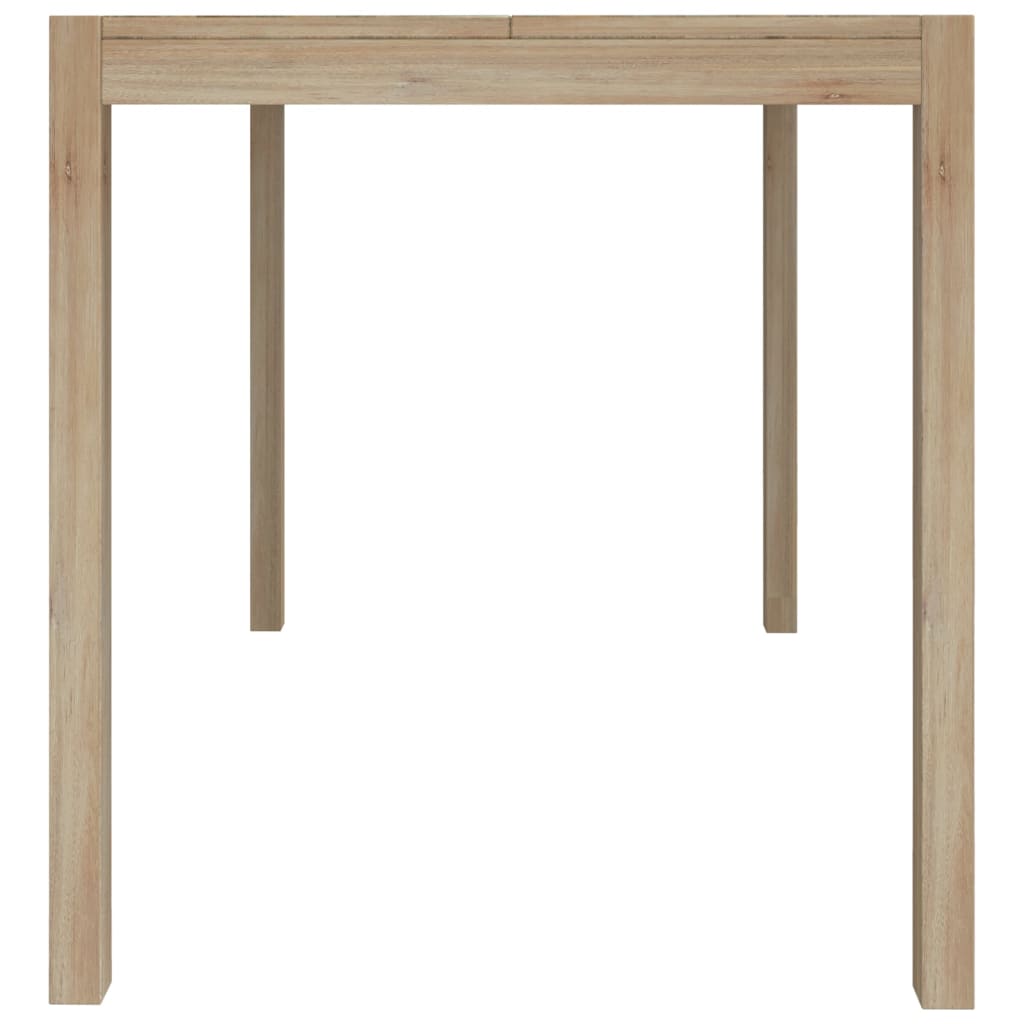 Eettafel 110x70x75 cm massief acaciahout is nu te koop bij PeponiXL, paradijselijk wonen!