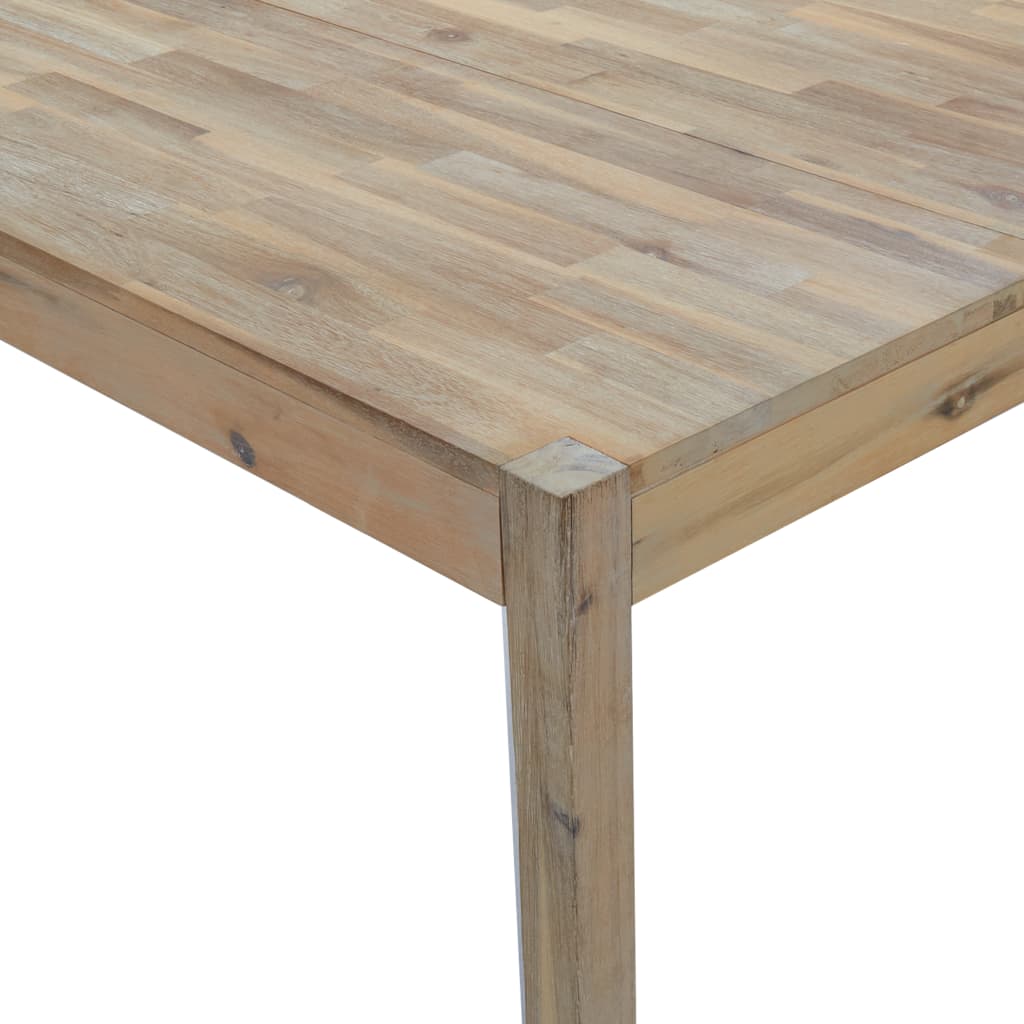 Eettafel 110x70x75 cm massief acaciahout is nu te koop bij PeponiXL, paradijselijk wonen!
