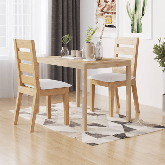 Eettafel 110x70x75 cm massief acaciahout is nu te koop bij PeponiXL, paradijselijk wonen!