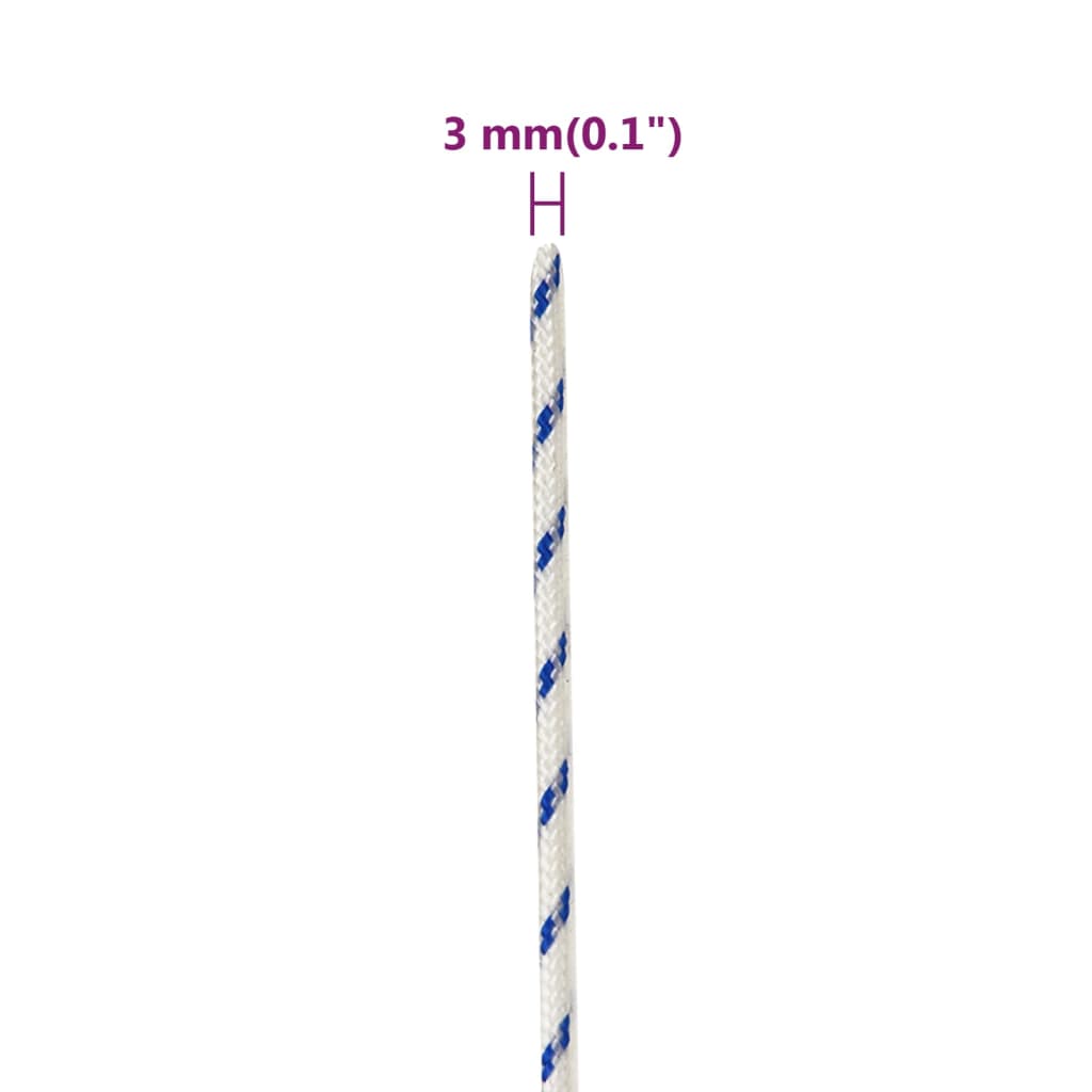 Boot touw 3 mm 50 m polypropyleen wit is nu te koop bij PeponiXL, paradijselijk wonen!