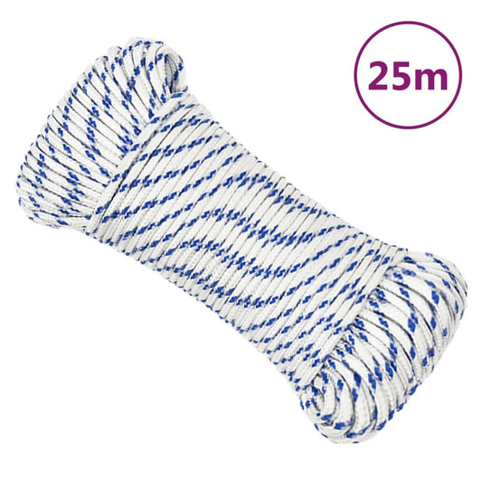 Boot touw 5 mm 25 m polypropyleen wit is nu te koop bij PeponiXL, paradijselijk wonen!