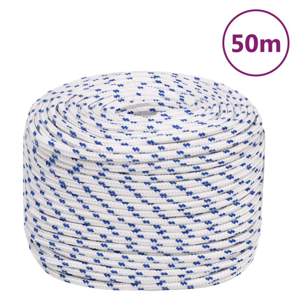 Boot touw 8 mm 50 m polypropyleen wit is nu te koop bij PeponiXL, paradijselijk wonen!