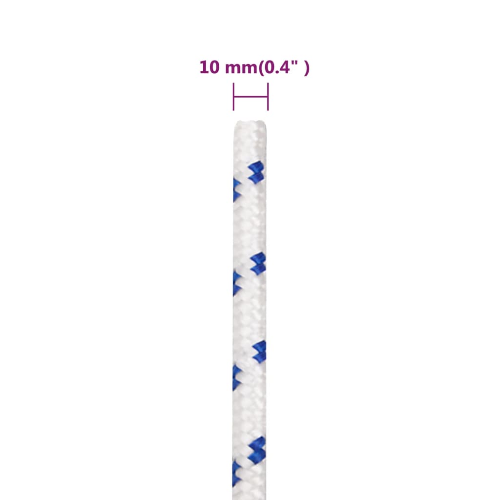 Boot touw 10 mm 500 m polypropyleen wit is nu te koop bij PeponiXL, paradijselijk wonen!